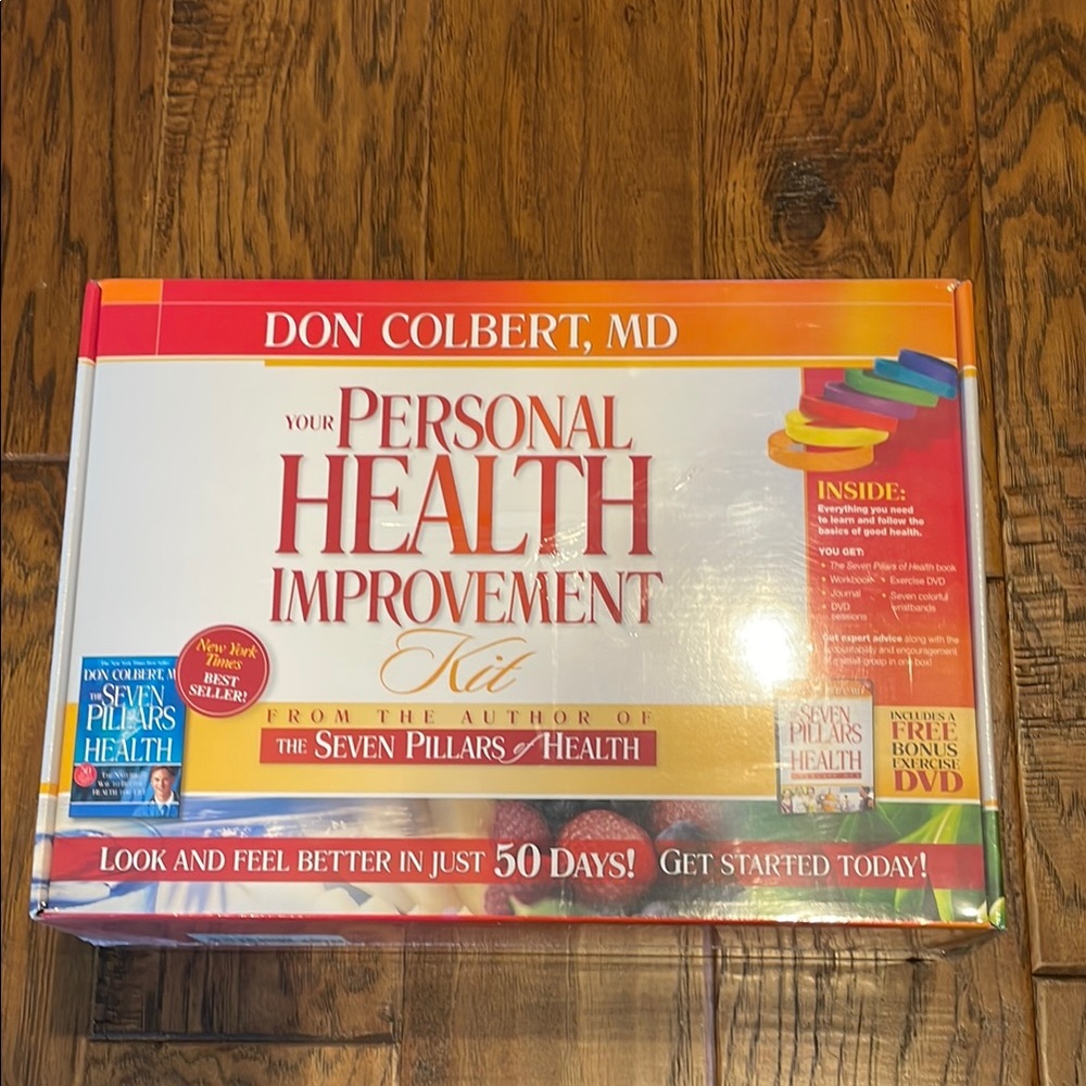 Seven Pillars of Health Personal Improvement Kit ~ Don Colbert, MD